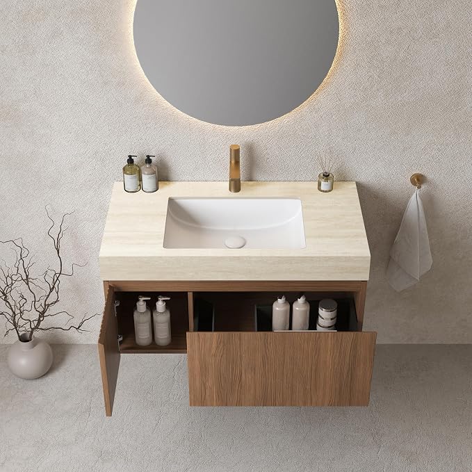 Ambrovina 36" Floating Bathroom Vanity - Image 5