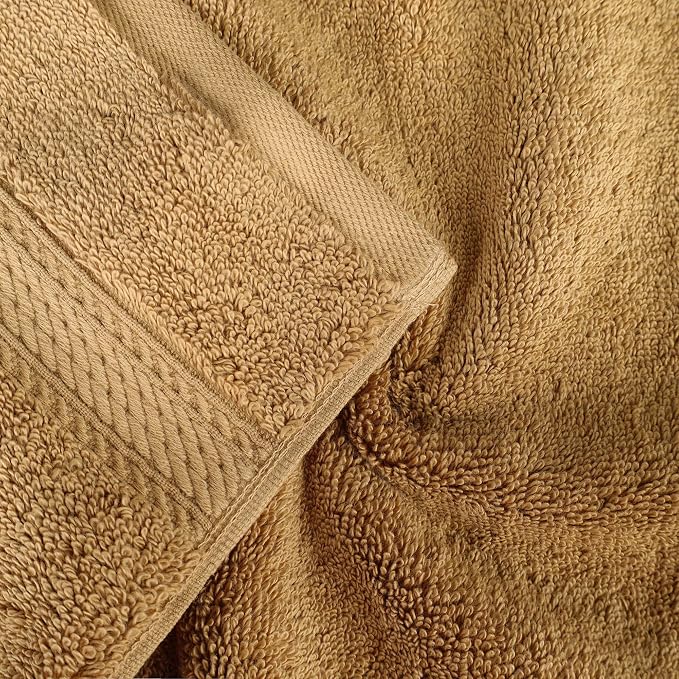 Superior Egyptian Cotton Pile 8 Piece Towel Set, Includes 2 Bath, 2 Hand - Image 7