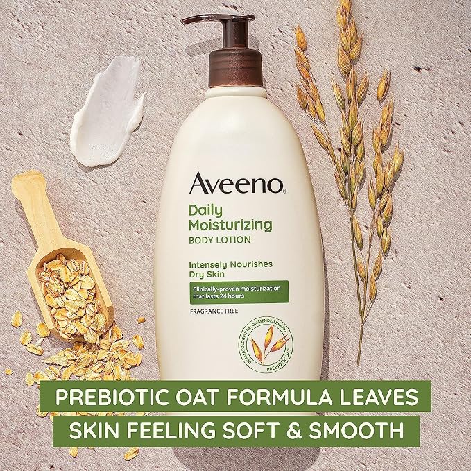 Aveeno Daily Moisturizing Body Lotion, Body Lotion - Image 4