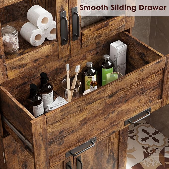 GAOMON 67" Tall Bathroom Cabinet - Image 6