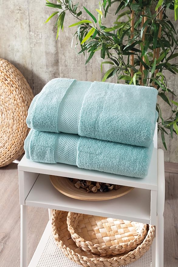 BAGNO MILANO Turkish Towels, Ultra Soft, Plush Luxury Turkih Cotton Bath Towels - Image 6