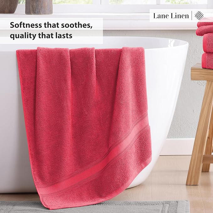 LANE LINEN Luxury Bath Towels Set - Image 4