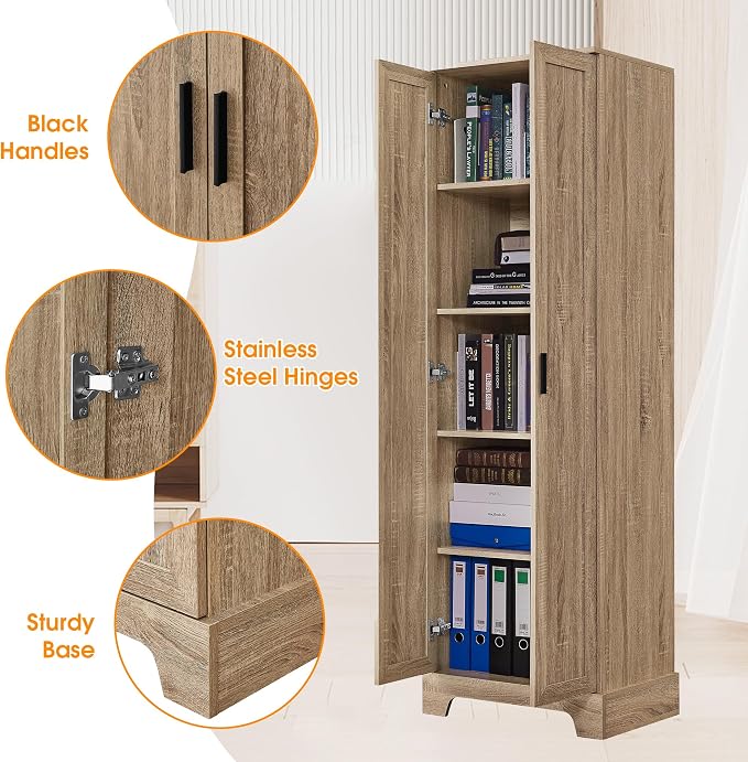 Favfurish 71" Tall Bathroom Storage Cabinet - Image 5