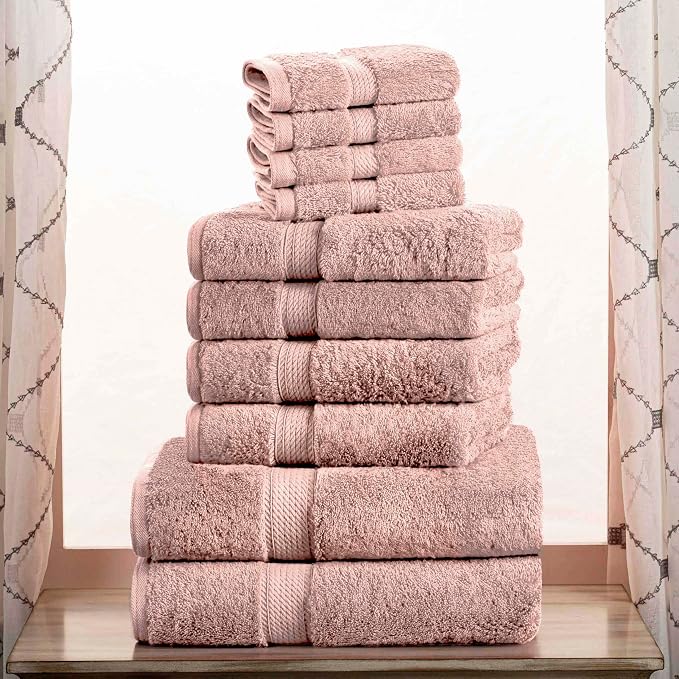 BLUENILEMILLS Madison Egyptian Cotton Towels, Towel Set by Blue+Nile+Mills