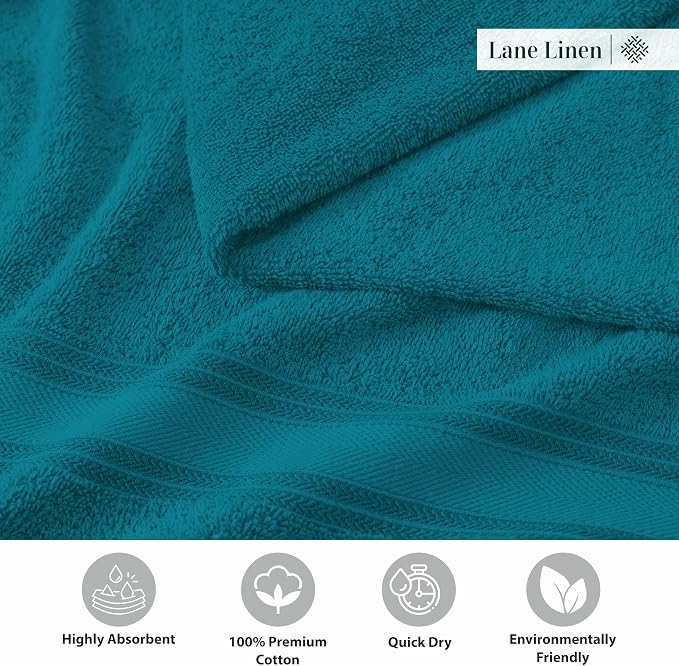 LANE LINEN Luxury Bath Towels Set - Image 7