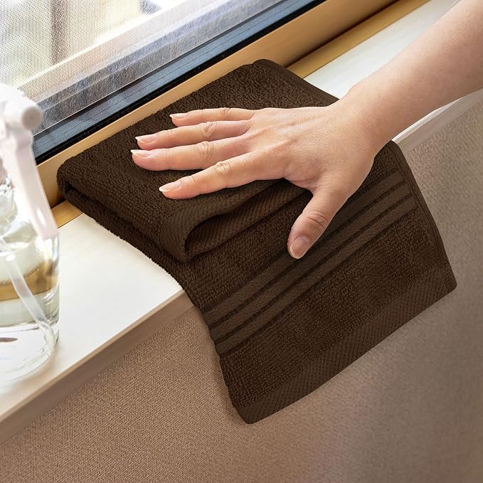 Utopia Towels 12 Pack Premium Wash Cloths Set, 12 by 12 Inches, 100% Cotton - Image 3