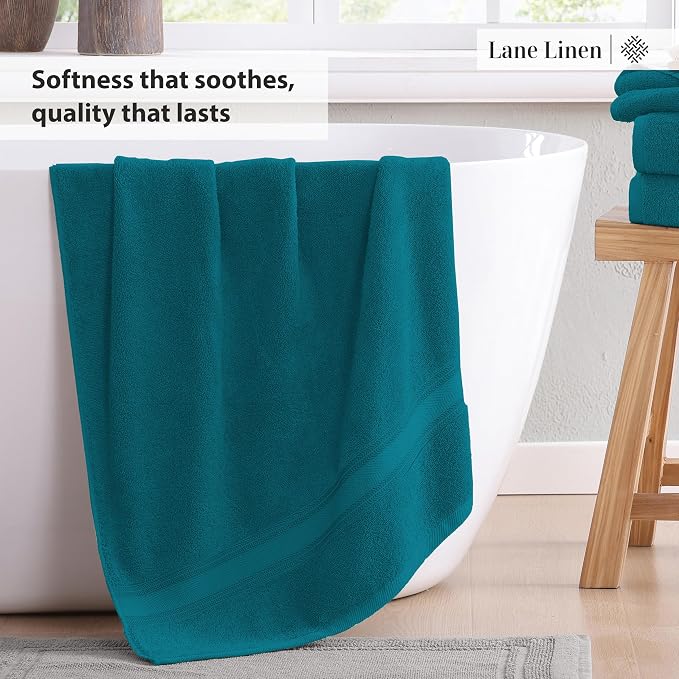 LANE LINEN Luxury 6-Piece Bath Towel Set - Image 4