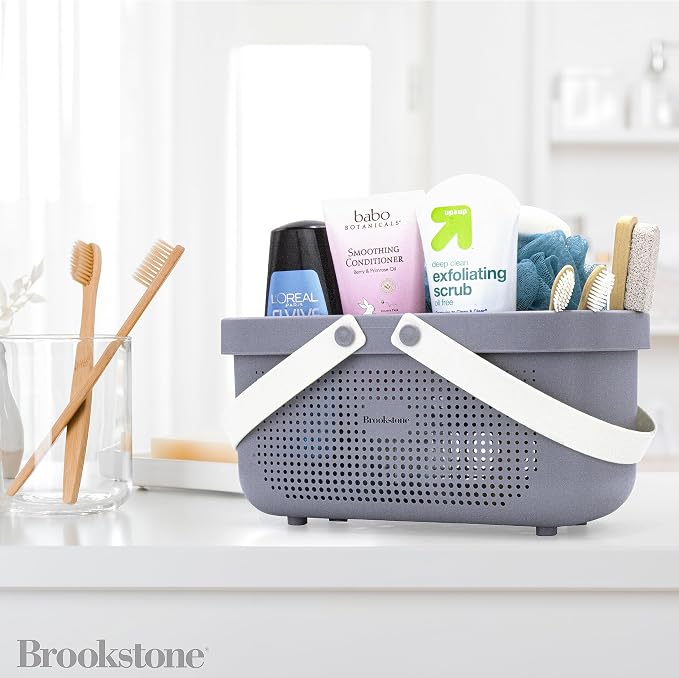 Brookstone BKH1633, Large Portable Shower Caddy - Image 3