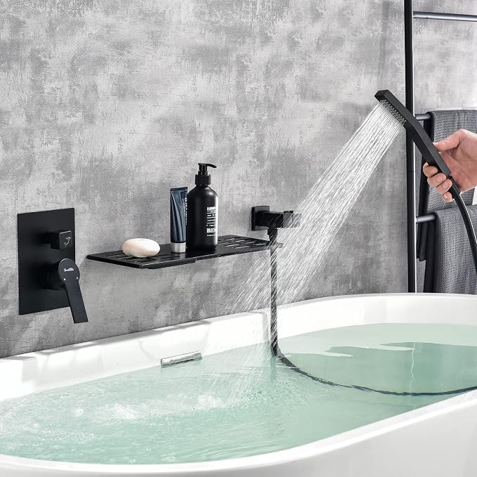 SHAMANDA Wall Mount Bathtub Faucet - Image 2