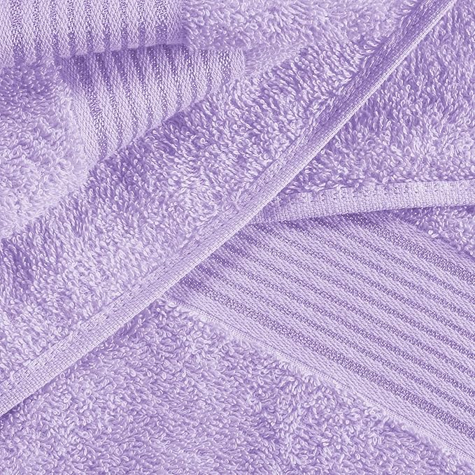 Belizzi Home Cotton 2 Pack Oversized Bath Sheet 35x70, Large Bath Sheet - Image 2
