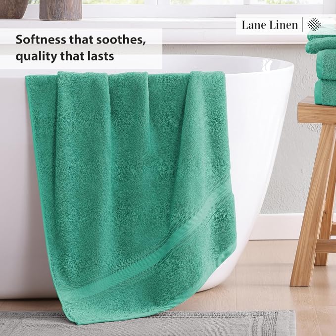 LANE LINEN Luxury Bath Towels Set - Image 4