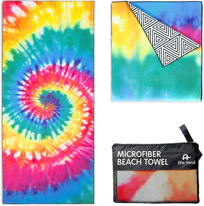 Elite Trend Microfiber Beach Towel Waffle by EliteTrend%C2%AE