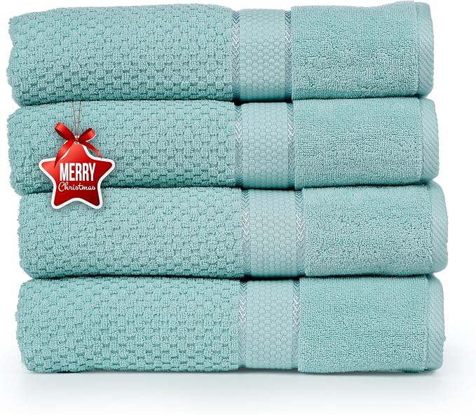 Ample Decor 100% Cotton Hand Towel by AmpleDecor