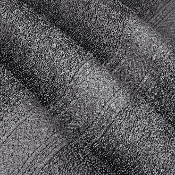 Hillfair 12 piece 600 GSM Cotton Bath Towels - Image 2