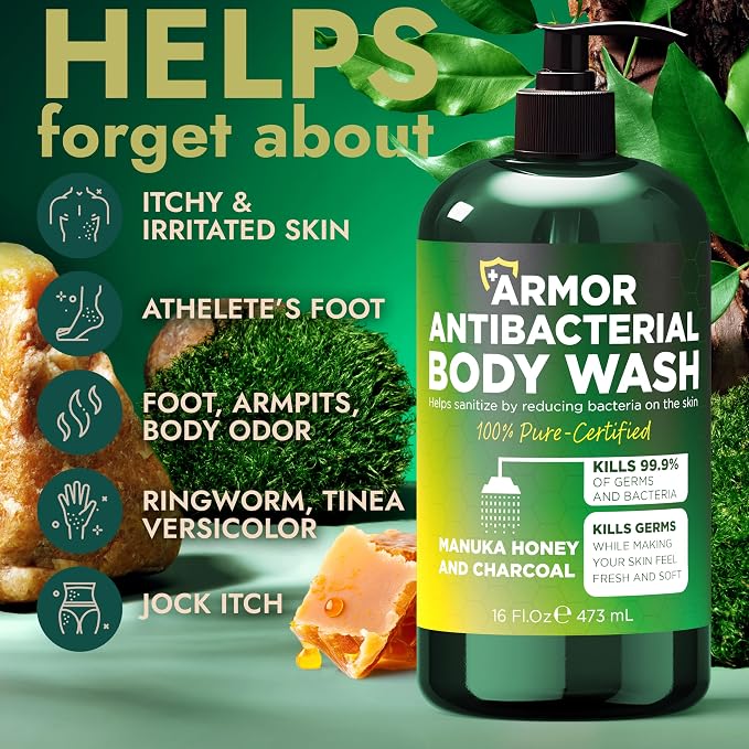 Antibacterial Body Wash | Antifungal Soap - Image 2