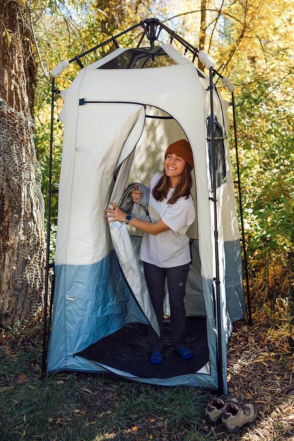 Caddis Rapid Privacy Shelter 1/2-Rooms, Camping Shower & Portable Toilet Tent - Image 3