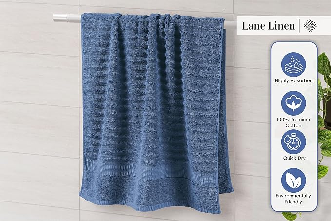 LANE LINEN Bathroom Towel Set - Image 5