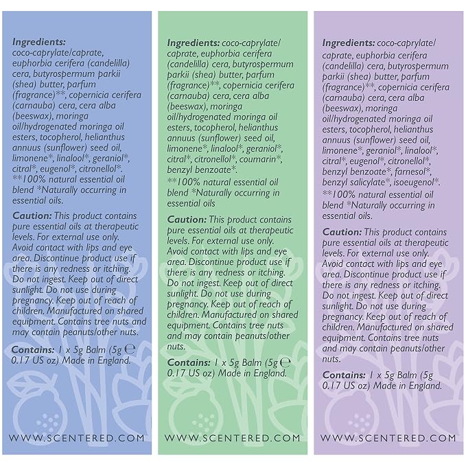 Scentered Aromatherapy Balm Gift Set - Image 9