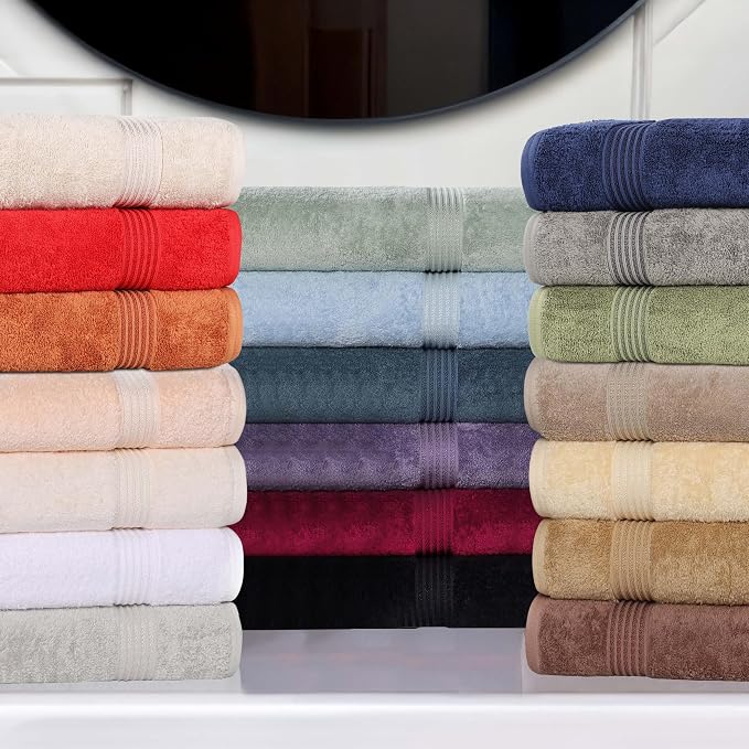 Superior Egyptian Cotton 3-Piece Towel Set, Basic Towels - Image 10
