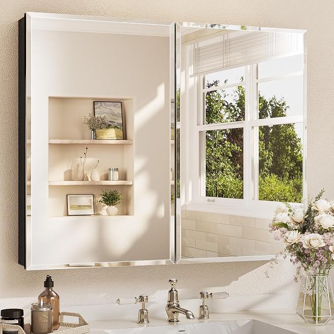 TETOTE 40 x 32 Bathroom Mirror by TETOTE