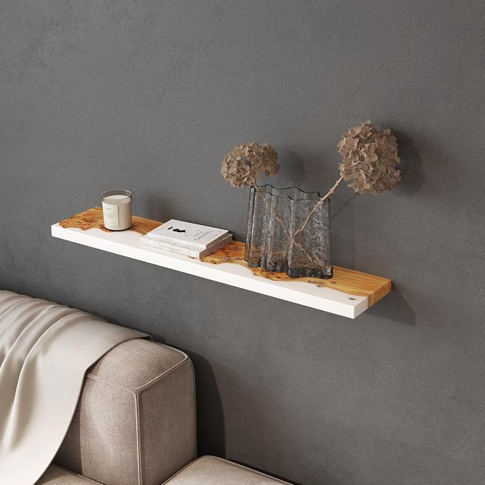 RWA Straight Edge Floating Shelf – Unique Wood Floating Shelf - Image 4