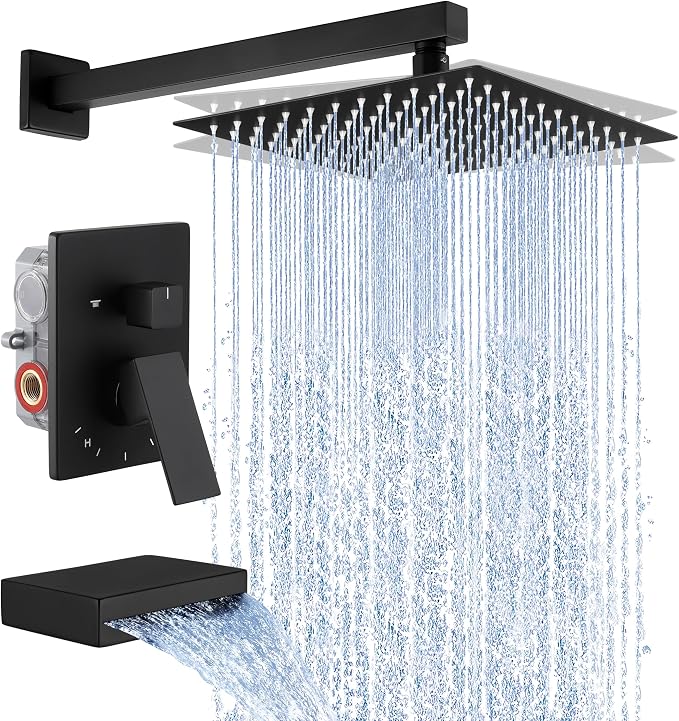 KES Tub and Shower Faucet Set Shower System by KES