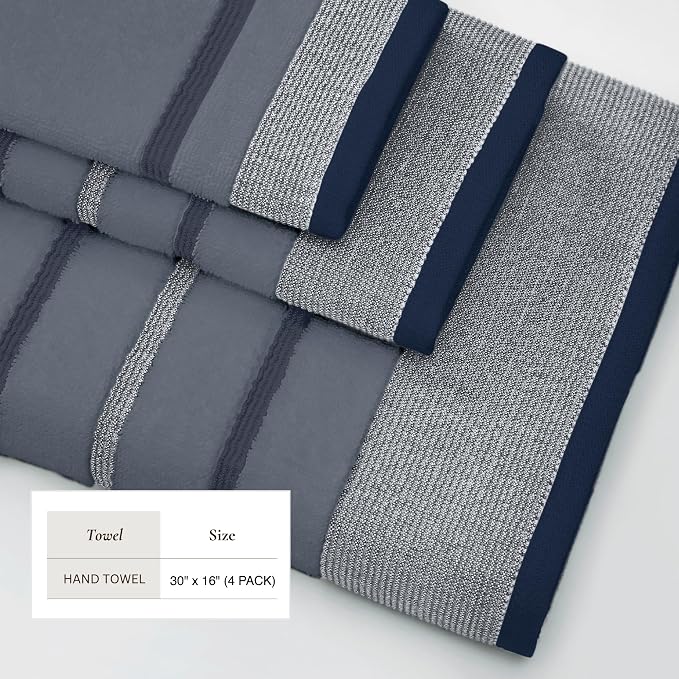 Great Bay Home Decorative Hand Towel Set - Image 5