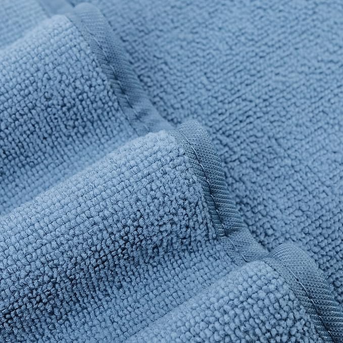 POLYTE Quick Dry Lint Free Microfiber Bath Sheet, 35 x 70 in - Image 3