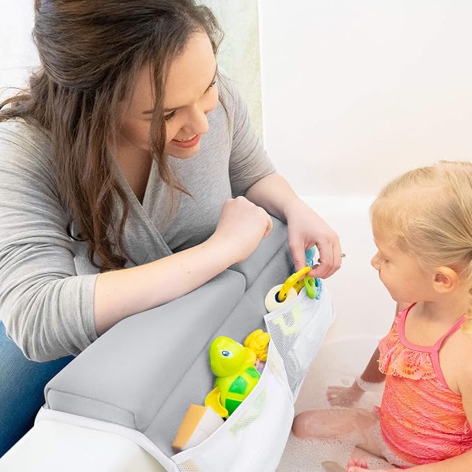 Bath Kneeler and Elbow Rest Pad, 1.75 inch Extra Thick Baby Bath Kneeling Pad - Image 4