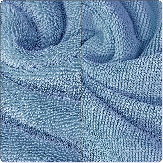 POLYTE Ring Spun Microfiber Oversize Quick Dry Lint Free Bath Towel, 60 x 30 in - Image 2