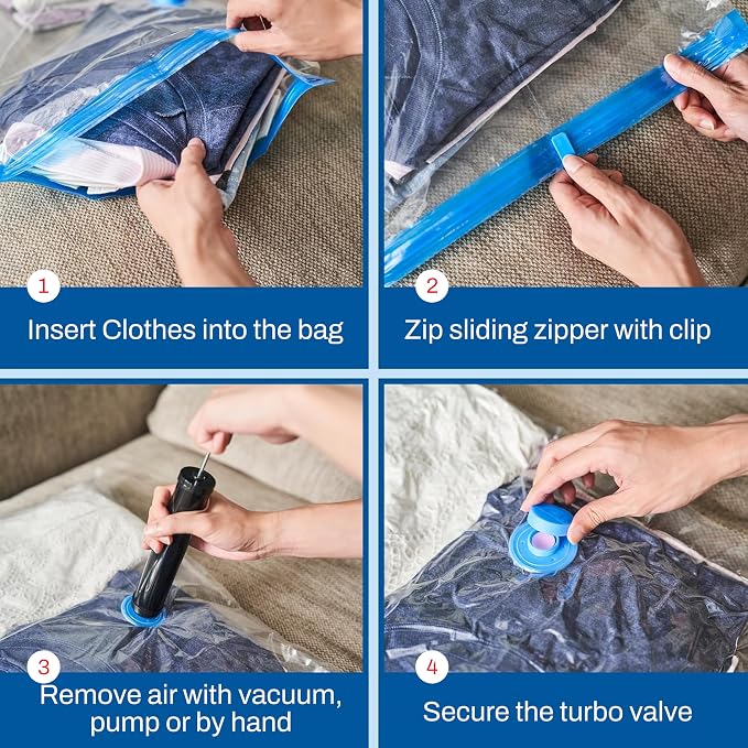 10 Pack Variety Vacuum Storage Bags - Image 6
