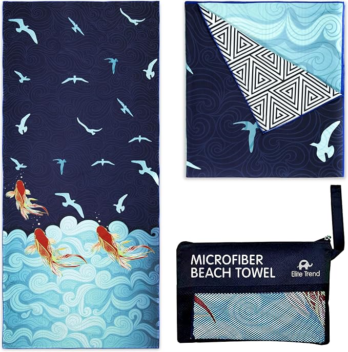 Quick Dry Towel Extra Large 78x35 Inch by EliteTrend%C2%AE