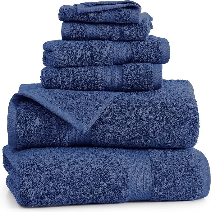 LANE LINEN 100% Cotton Bathroom Towel Set - Image 2