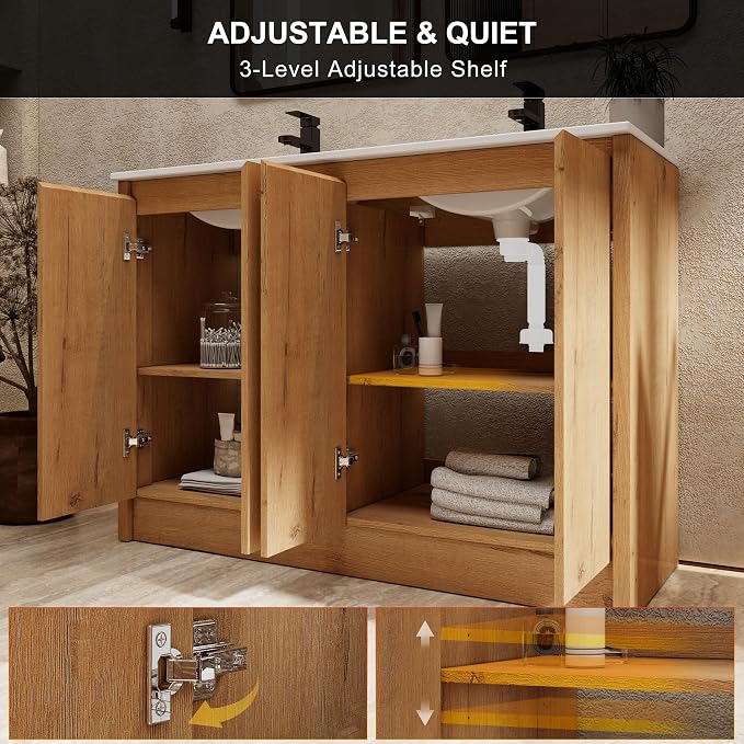 eclife 48" Bathroom Vanities - Image 5