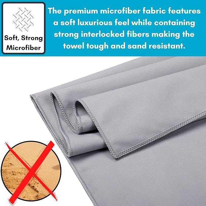 BIRDROCK HOME Multi-Purpose Microfiber Towel - Image 5