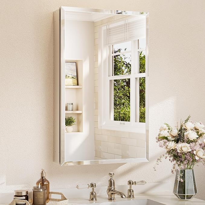 TETOTE 20 x 32 Medicine Cabinet Mirror by TETOTE