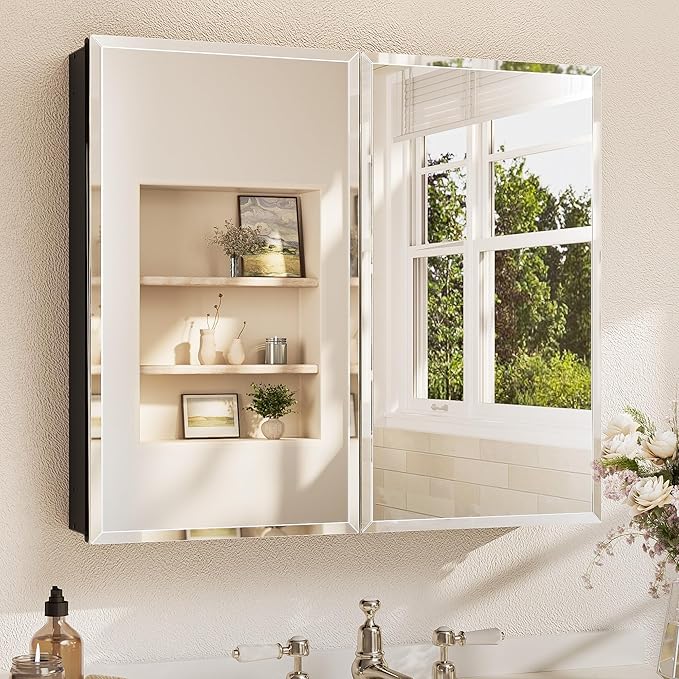 TETOTE 30 x 26 Bathroom Mirror by TETOTE