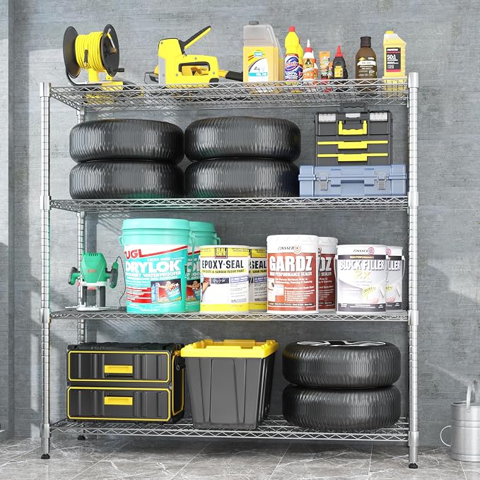Homdox Heavy Duty Metal Shelves - Image 2