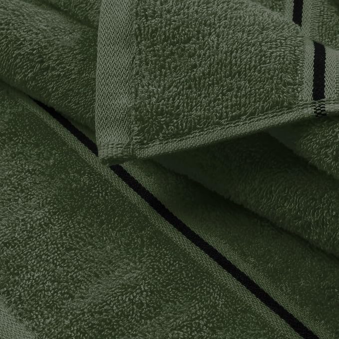 MyOwn Ultra Soft 3 Pack Cotton Towel Set, Contains a Bath Towel 28x55 inch - Image 2