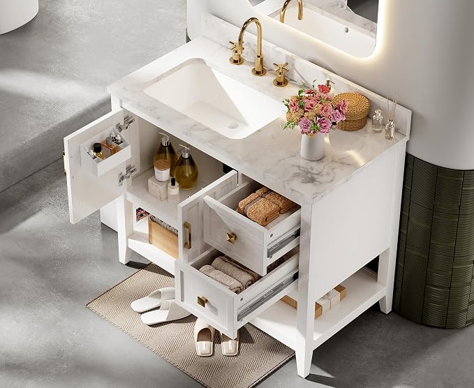 IRONCK Bathroom Vanity with Sink - Image 9