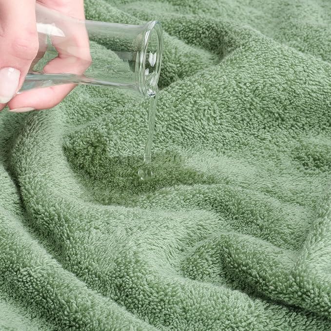 Cotton Paradise 100% Cotton 40x80 Oversized Bath Sheet, Extra Large Turkish - Image 7