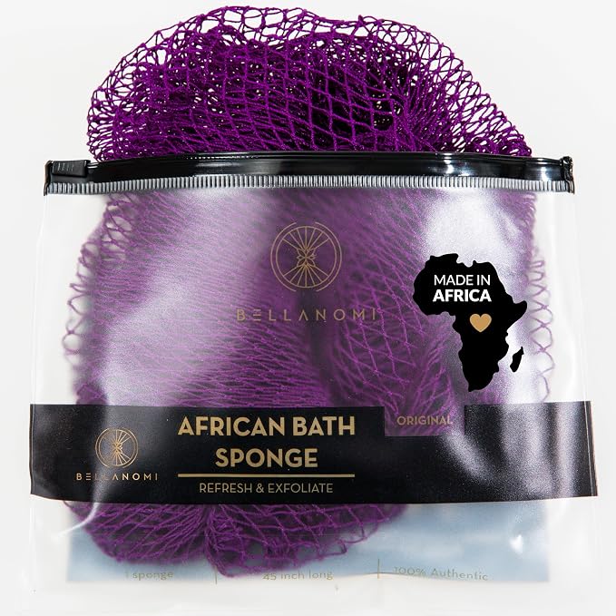 Bellanomi African Exfoliating Net Sponge, Ethically sourced from Nigeria by Bellanomi
