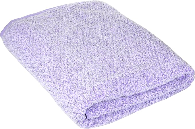 Everplush Diamond Jacquard Bath Sheet in Lavender, 66.00" x 35.00" by Everplush