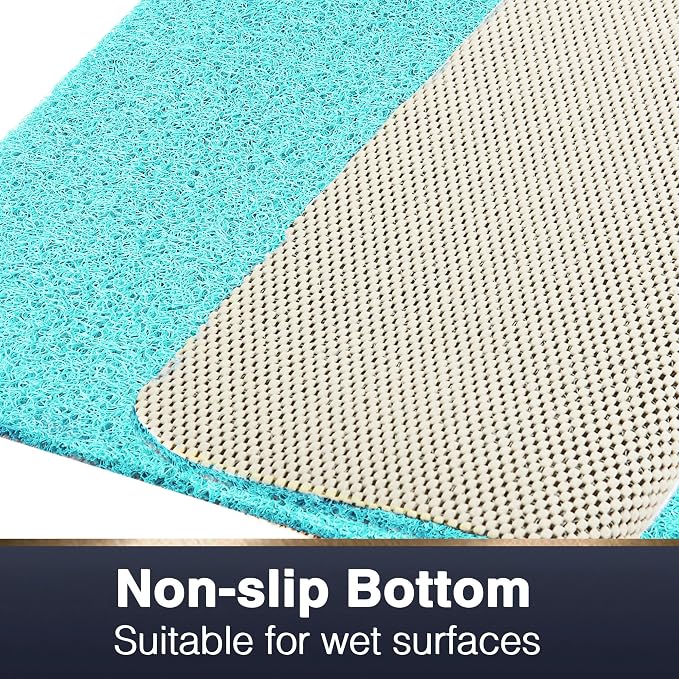 Asvin Soft Textured Bath, Tub Mat, 47x16 Inch, Phthalate Free, Non Slip Comfort - Image 3