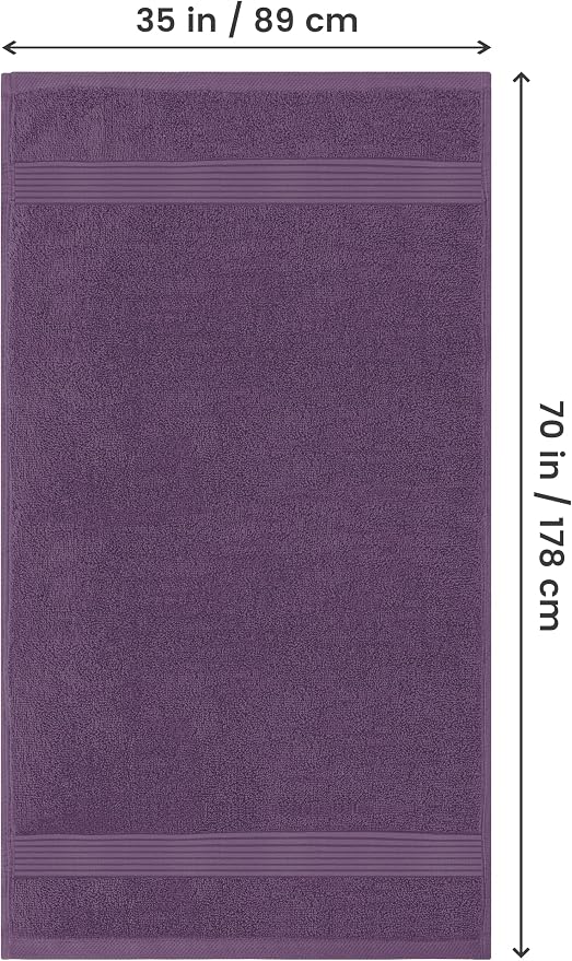 Utopia Towels - Premium Jumbo Bath Sheet 2 Pack - 100% Cotton Highly Absorbent - Image 2