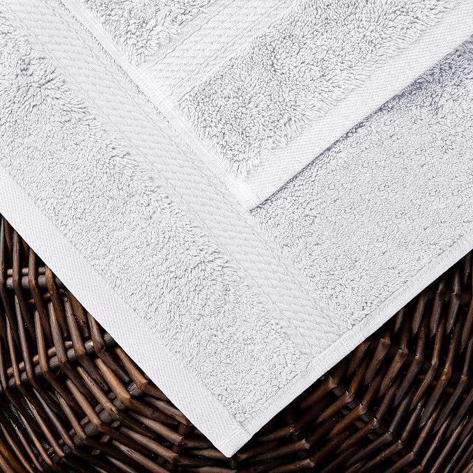BLUENILEMILLS BNM Premium Quality Egyptian Cotton Towels, 6-Piece Ultra-Soft - Image 5