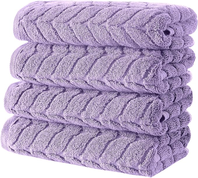 BAGNO MILANO Turkish Bath Towels, Soft Plush Jacquard Luxury Bath Towels by BagnoMilanoLuxurySoftness
