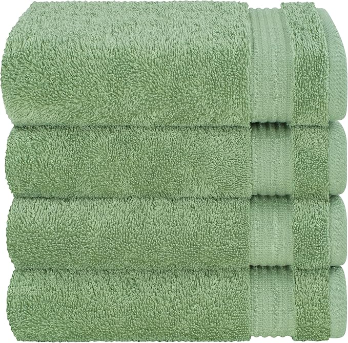 Cotton Paradise Hand Towels for Bathroom, 100% Cotton Turkish 4 Piece Hand - Image 6