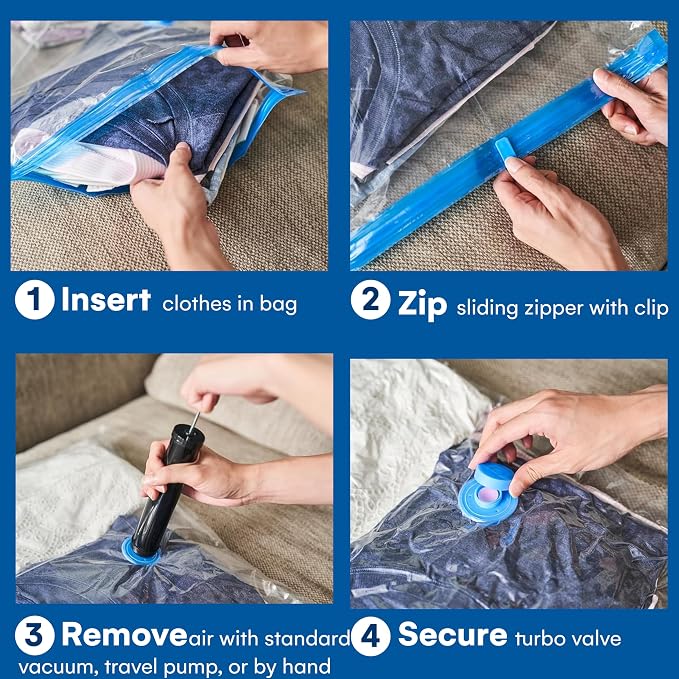 20 Pack Variety Vacuum Storage Bags - Image 7