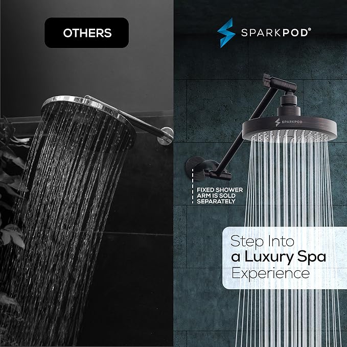 SparkPod Round Rain Shower Head - Image 2